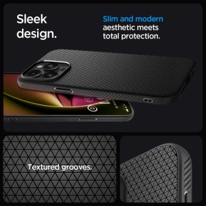 Kup Etui Spigen Liquid Air Apple iPhone 15 Pro Max Matte Black - SPN2945 - {ean13} - Sklep Home Screen