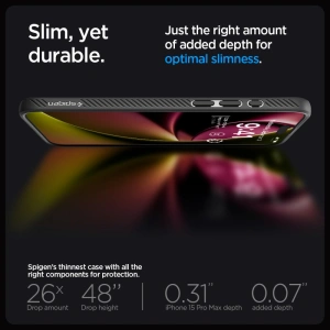Buy Spigen Liquid Air Apple iPhone 15 Pro Max Matte Black - SPN2945 - {ean13} - Home Screen Store Europe