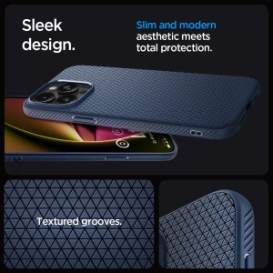 Buy Spigen Liquid Air Apple iPhone 15 Pro Max Navy Blue - SPN2946 - {ean13} - Home Screen Store Europe
