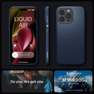 Buy Spigen Liquid Air Apple iPhone 15 Pro Max Navy Blue - SPN2946 - {ean13} - Home Screen Store Europe
