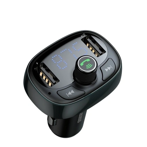 Kup Baseus Transmițător FM cu Bluetooth USB microSD (albastru) - BSU340BLU - {ean13} - Sklep Home Screen