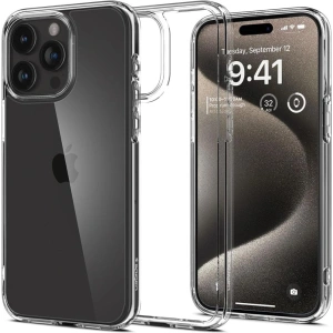 Kup Etui Spigen Ultra Hybrid Apple iPhone 15 Pro Max Crystal Clear - SPN2948 - {ean13} - Sklep Home Screen