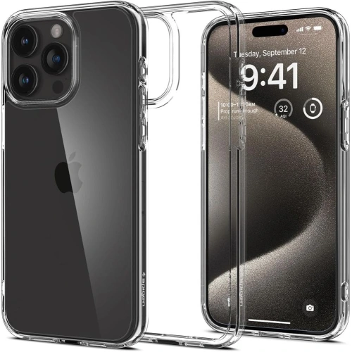 Buy Spigen Ultra Hybrid Apple iPhone 15 Pro Max Crystal Clear - SPN2948 - {ean13} - Home Screen Store Europe