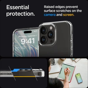 Buy Spigen Ultra Hybrid Apple iPhone 15 Pro Max Crystal Clear - SPN2948 - {ean13} - Home Screen Store Europe