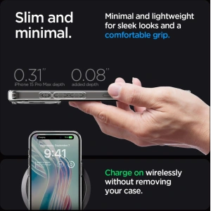 Buy Spigen Ultra Hybrid Apple iPhone 15 Pro Max Crystal Clear - SPN2948 - {ean13} - Home Screen Store Europe