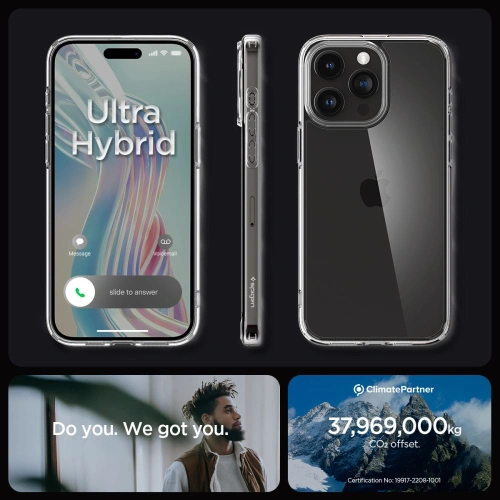 Buy Spigen Ultra Hybrid Apple iPhone 15 Pro Max Crystal Clear - SPN2948 - {ean13} - Home Screen Store Europe