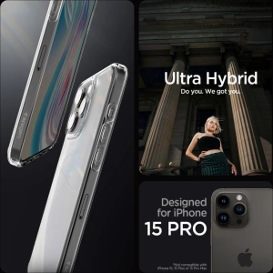 Buy Spigen Ultra Hybrid Apple iPhone 15 Pro Max Frost Clear - SPN2949 - {ean13} - Home Screen Store Europe