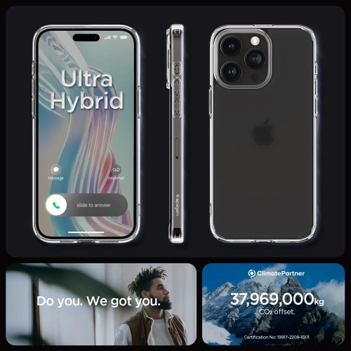 Kup Case Spigen Ultra Hybrid Apple iPhone 15 Pro Max Frost Clear - SPN2949 - {ean13} - Sklep Home Screen