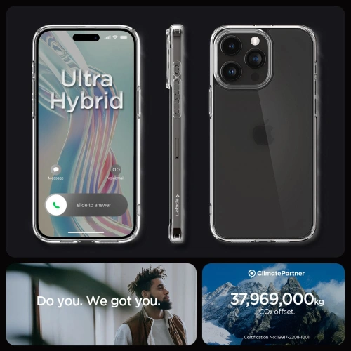 Buy Spigen Ultra Hybrid Apple iPhone 15 Pro Max Frost Clear - SPN2949 - {ean13} - Home Screen Store Europe