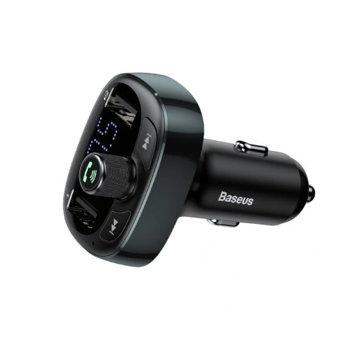 Kup Baseus FM-Transmitter mit Bluetooth USB microSD (blau) - BSU340BLU - {ean13} - Sklep Home Screen