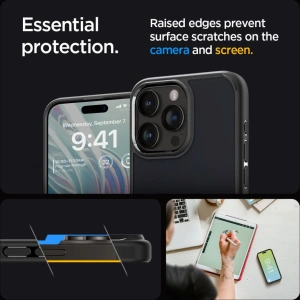 Buy Spigen Ultra Hybrid Apple iPhone 15 Pro Max Frost Black - SPN2950 - {ean13} - Home Screen Store Europe