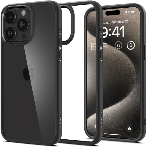 Kup Etui Spigen Ultra Hybrid Apple iPhone 15 Pro Max Matná černá - SPN2951 - {ean13} - Sklep Home Screen