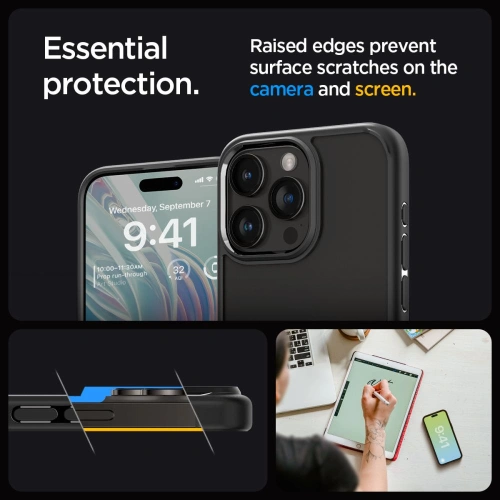 Kup Etui Spigen Ultra Hybrid Apple iPhone 15 Pro Max Matná černá - SPN2951 - {ean13} - Sklep Home Screen