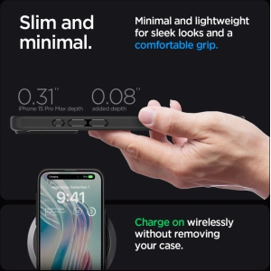 Buy Spigen Ultra Hybrid Apple iPhone 15 Pro Max Matte Black - SPN2951 - {ean13} - Home Screen Store Europe