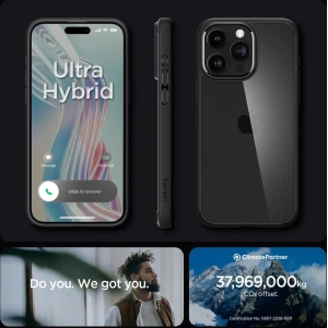 Buy Spigen Ultra Hybrid Apple iPhone 15 Pro Max Matte Black - SPN2951 - {ean13} - Home Screen Store Europe