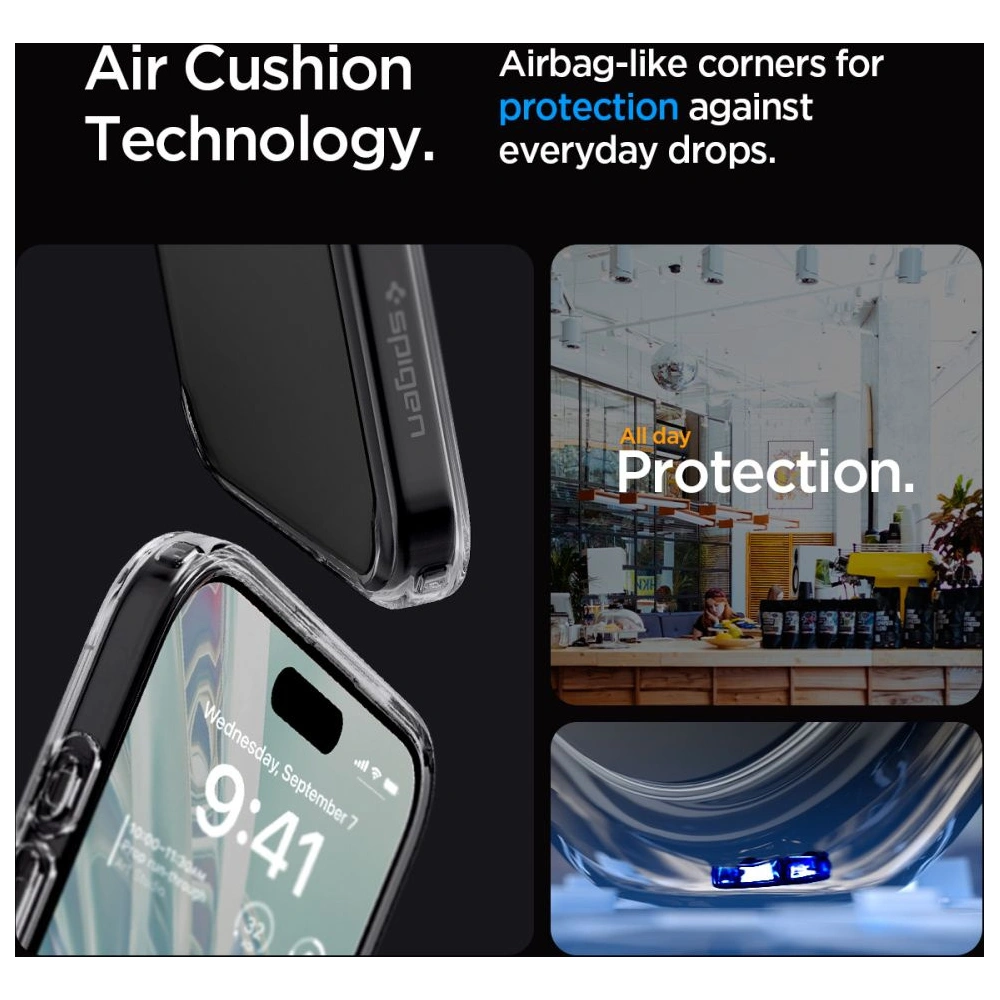 Etui Spigen Ultra Hybrid Apple iPhone 15 Pro Max Space Crystal