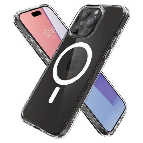 Kup Case Spigen Ultra Hybrid Mag MagSafe Apple iPhone 15 Pro Max Weiß - SPN2953 - {ean13} - Sklep Home Screen