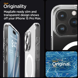 Kup Case Spigen Ultra Hybrid Mag MagSafe Apple iPhone 15 Pro Max Weiß - SPN2953 - {ean13} - Sklep Home Screen