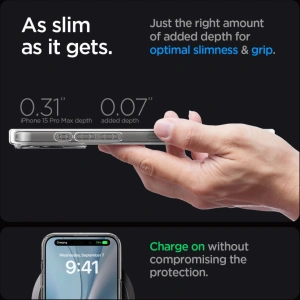 Buy Spigen Ultra Hybrid Mag MagSafe Apple iPhone 15 Pro Max White - SPN2953 - {ean13} - Home Screen Store Europe