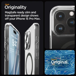 Kup Etui Spigen Ultra Hybrid Mag MagSafe Apple iPhone 15 Pro Max Graphite - SPN2954 - {ean13} - Sklep Home Screen