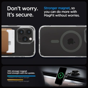Buy Spigen Ultra Hybrid Mag MagSafe Apple iPhone 15 Pro Max Graphite - SPN2954 - {ean13} - Home Screen Store Europe