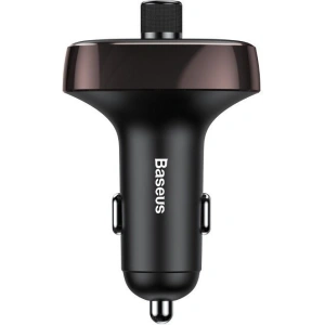 Kup Baseus Transmiter FM z Bluetooth USB microSD (brązowy) - BSU341BR - {ean13} - Sklep Home Screen