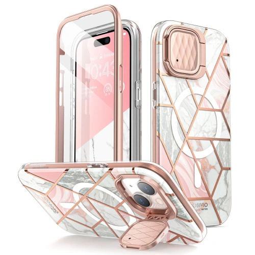 Kup Supcase Apple Carcasă Cosmo Mag MagSafe iPhone 15 Marble - SPC382 - {ean13} - Sklep Home Screen