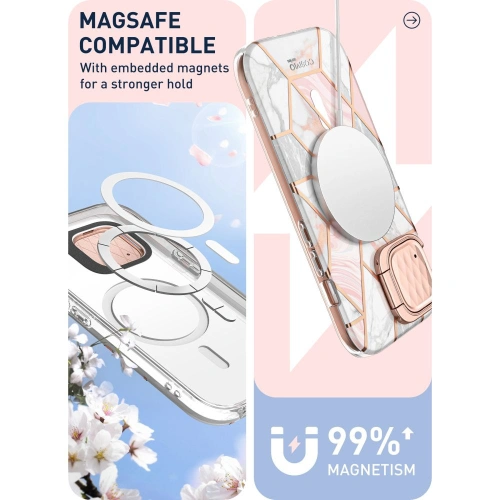 Kup Supcase Apple Carcasă Cosmo Mag MagSafe iPhone 15 Marble - SPC382 - {ean13} - Sklep Home Screen