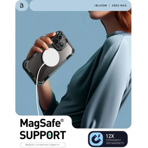 Kup Supcase Apple Husă IBLSN Ares Mag MagSafe iPhone 15 Pro Negru - SPC386 - {ean13} - Sklep Home Screen
