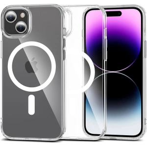 Etui Tech-Protect Flexair Hybrid MagSafe Apple iPhone 15 Plus / 14 Plus Clear