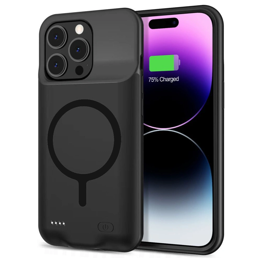 Etui Tech-Protect Powercase MagSafe 7000mAh Apple iPhone 15 Pro Black