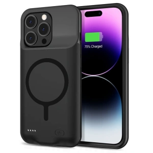 Buy Tech-Protect Powercase MagSafe 8500mAh Apple iPhone 15 Pro Max Black - THP2316 - {ean13} - Home Screen Store Europe