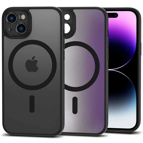 Kup Tech-Protect Apple Carcasă MagMat Cam+ MagSafe iPhone 15 negru mat - THP2317 - {ean13} - Sklep Home Screen