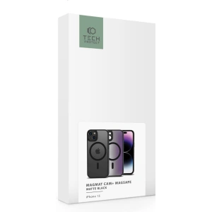 Etui Tech-Protect MagMat Cam+ MagSafe Apple iPhone 15 Matte Black