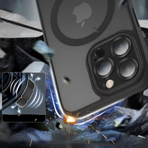 Buy Tech-Protect MagMat Cam+ MagSafe Apple iPhone 15 Pro Max Matte Black - THP2319 - {ean13} - Home Screen Store Europe