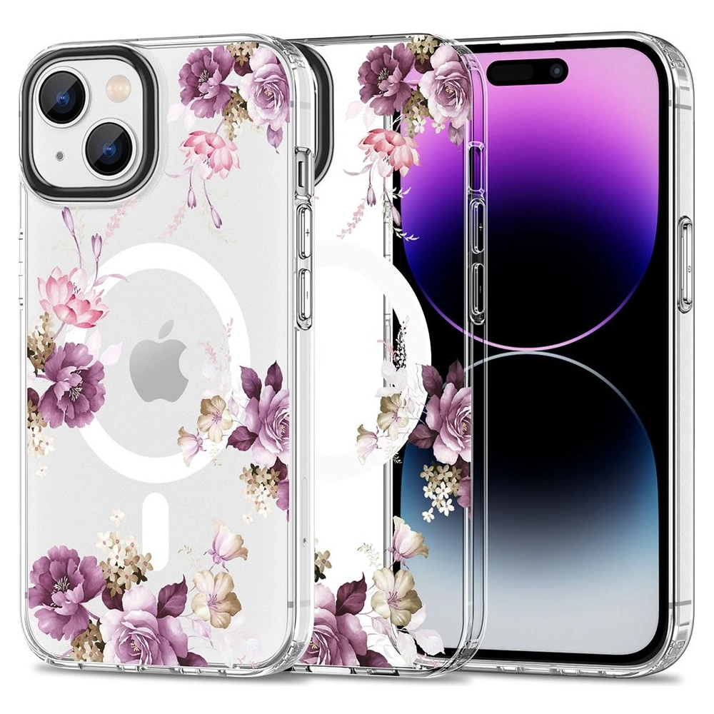 Etui Tech-Protect MagMood MagSafe Apple iPhone 15 Spring Floral