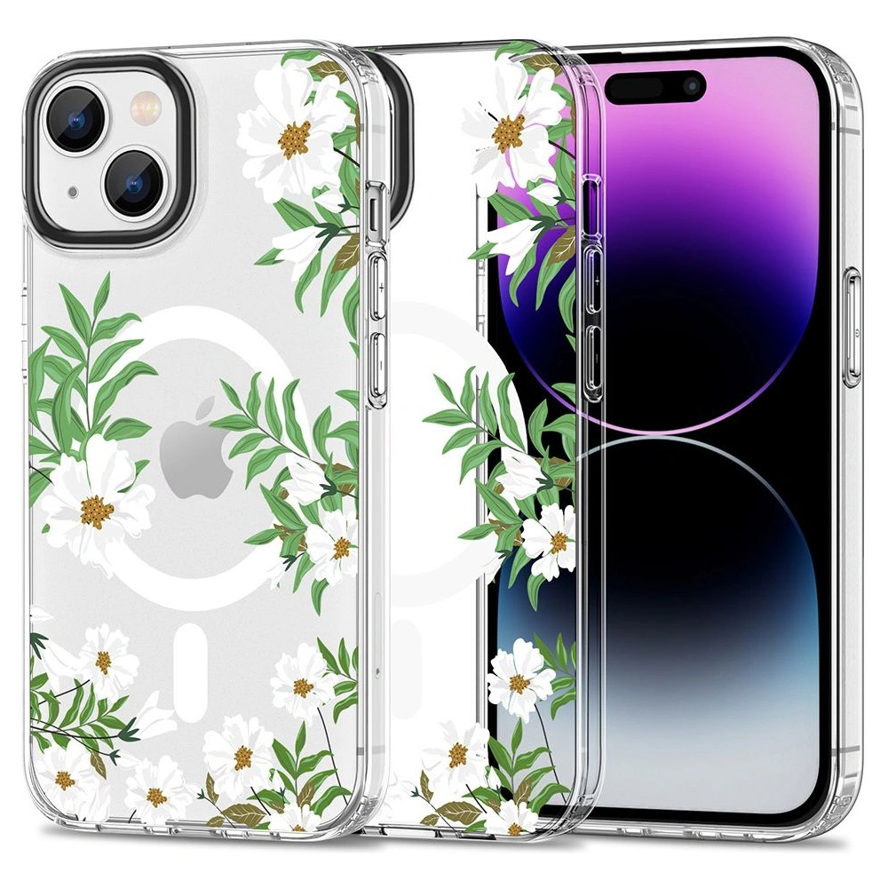 Etui Tech-Protect MagMood MagSafe Apple iPhone 15 Spring Daisy