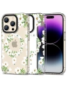 Tech-Protect Apple Husă MagMood MagSafe iPhone 15 Pro White Daisy