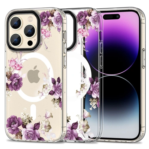 Buy Tech-Protect MagMood MagSafe Apple iPhone 15 Pro Spring Floral - THP2326 - {ean13} - Home Screen Store Europe