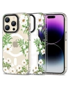 Case Tech-Protect MagMood MagSafe Apple iPhone 15 Pro Frühling Daisy