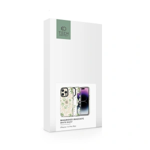 Buy Tech-Protect MagMood MagSafe Apple iPhone 15 Pro Max White Daisy - THP2328 - {ean13} - Home Screen Store Europe