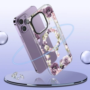 Buy Tech-Protect MagMood MagSafe Apple iPhone 15 Pro Max Rose Floral - THP2329 - {ean13} - Home Screen Store Europe