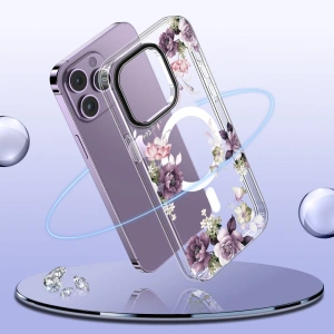 Buy Tech-Protect MagMood MagSafe Apple iPhone 15 Pro Max Spring Floral - THP2330 - {ean13} - Home Screen Store Europe