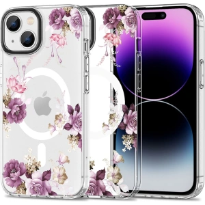 Etui Tech-Protect MagMood MagSafe Apple iPhone 15 Plus / 14 Plus Spring Floral