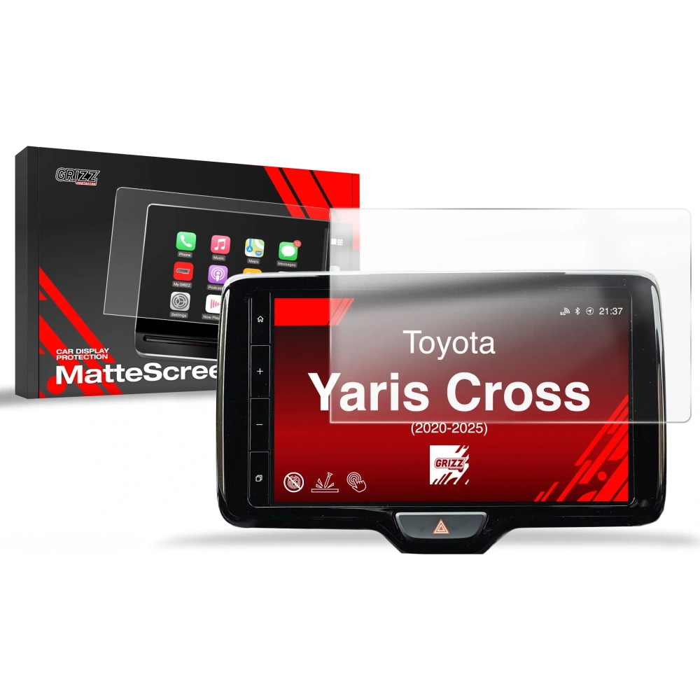 Folia matowa GrizzGlass CarDisplay Protection do Toyota Yaris Cross 9" HD (2020-2025)