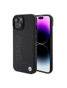 BMW Apple Geantă BMHMP15SSLLBK iPhone 15 MagSafe hardcase Signature Logo Imprint negru/negru