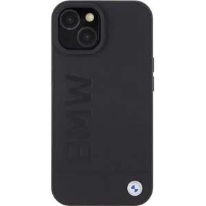 Etui BMW BMHMP15SSLLBK Apple iPhone 15 MagSafe hardcase Signature Logo Imprint czarny/black