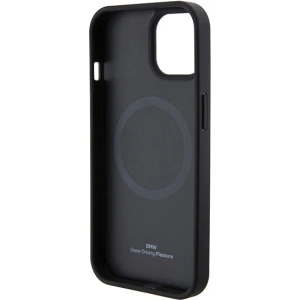 Etui BMW BMHMP15SSLLBK Apple iPhone 15 MagSafe hardcase Signature Logo Imprint czarny/black