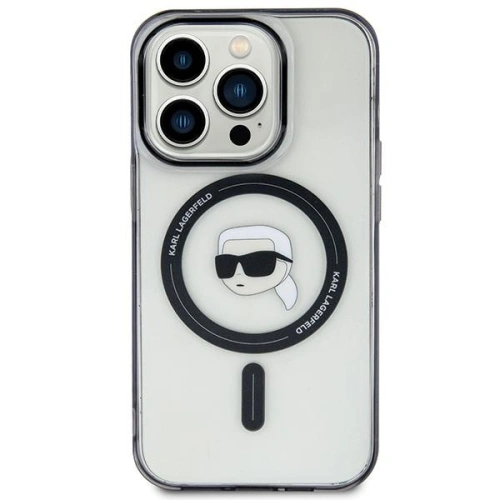 Kup Etui Karl Lagerfeld KLHMP15MHKHNOTK Apple iPhone 15 Plus / 14 Plus hardcase IML Karl`s Head MagSafe transparent - KLD1704 - {ean13} - Sklep Home Screen