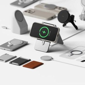 Kup Etui Ringke Silicone Magnetic MagSafe Apple iPhone 15 Pro Max Stone - RGK1844 - {ean13} - Sklep Home Screen